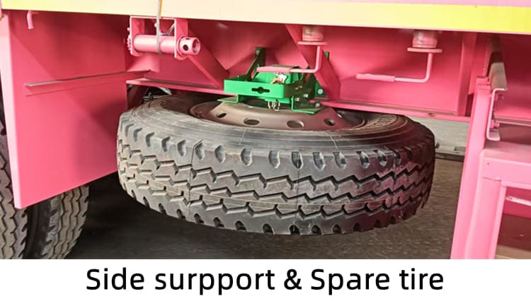 3 Axle Fence Cargo Truck Trailer for Sale in Guinea