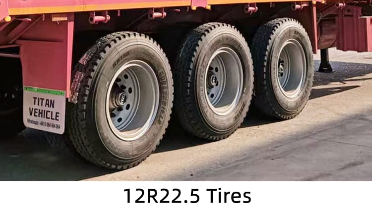 3 Axle Fence Cargo Truck Trailer for Sale in Guinea