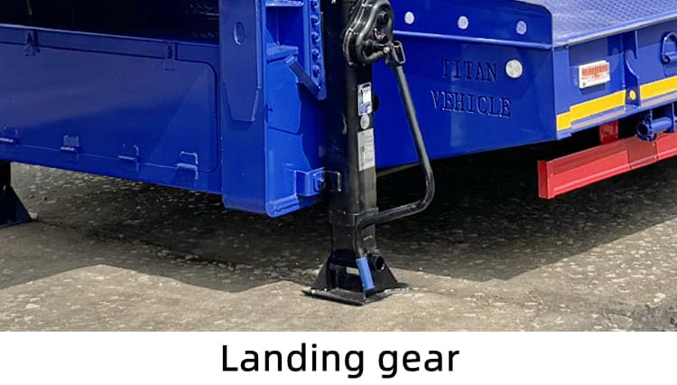 4 Axle Semi Low Loader Truck for Sale in Guinea