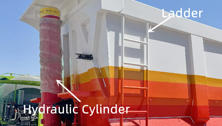 4 Axle Tractor Tipper Trailer for Sale in Guinea