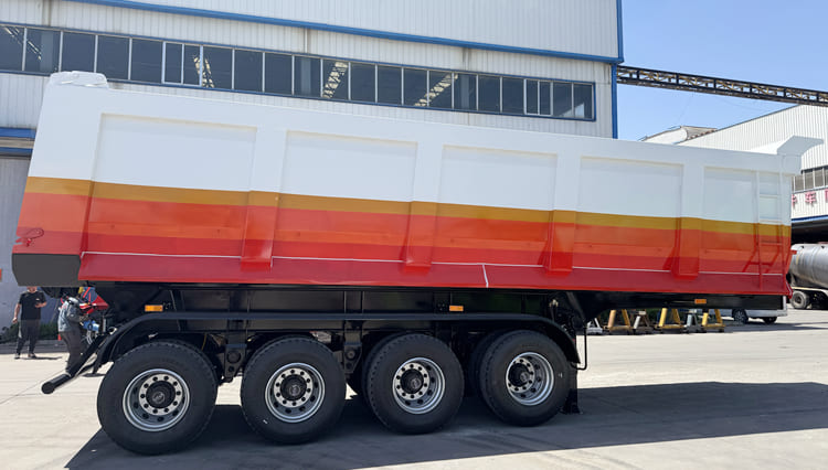4 Axle Tractor Tipper Trailer for Sale in Guinea