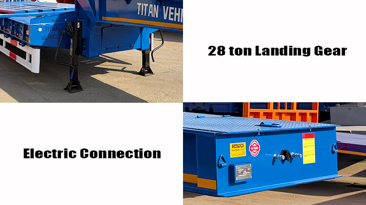 3 Axle 80 Ton Lowbed Truck for Sale Price in Guinea