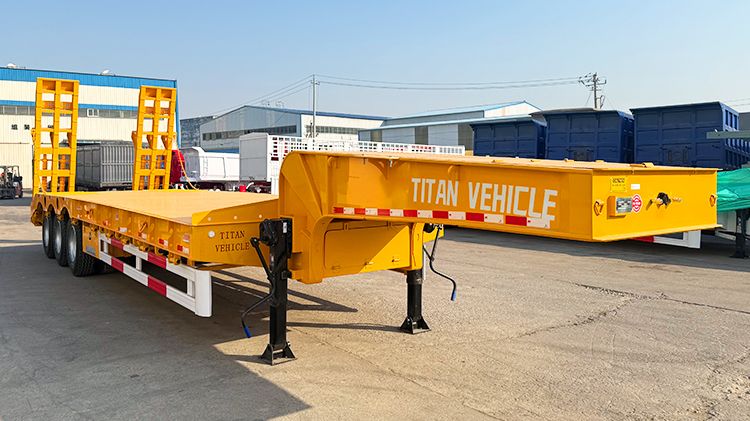 3 Axle Lowbed Trailer Truck | Low Loader Trailer for Sale in Guinea