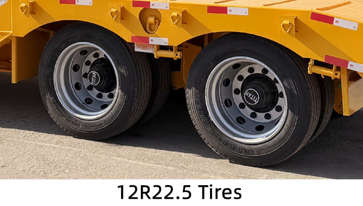 2 Axle 50 Ton Low Loader Trailer for Sale in Guinea