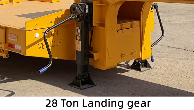 2 Axle 50 Ton Low Loader Trailer for Sale in Guinea