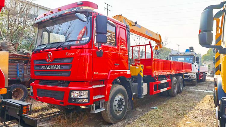 Shacman Truck Mounted Crane for Sale in Guinea