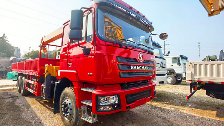 Shacman 5 Ton Truck Mounted Crane for Sale in Guinea