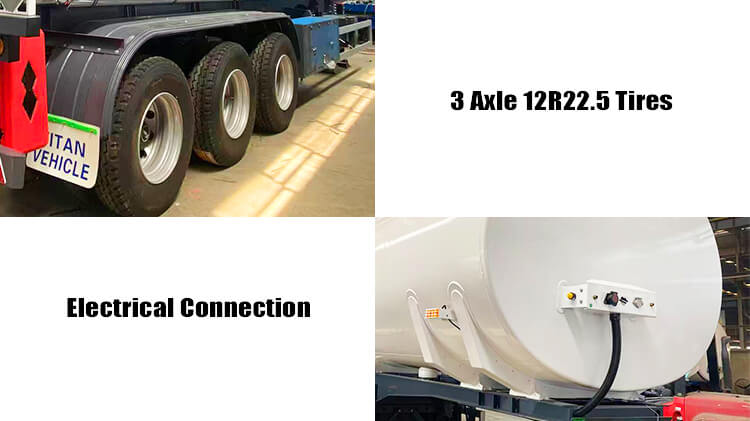 3 Axle Road Fuel Tanker for Sale in Guinea