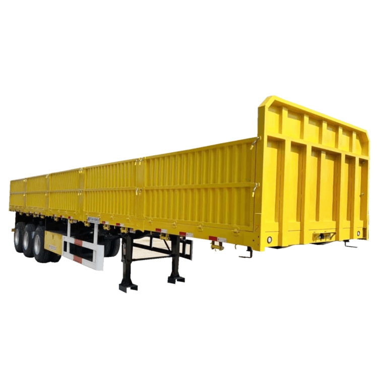60 Ton High Drop Side Trailer