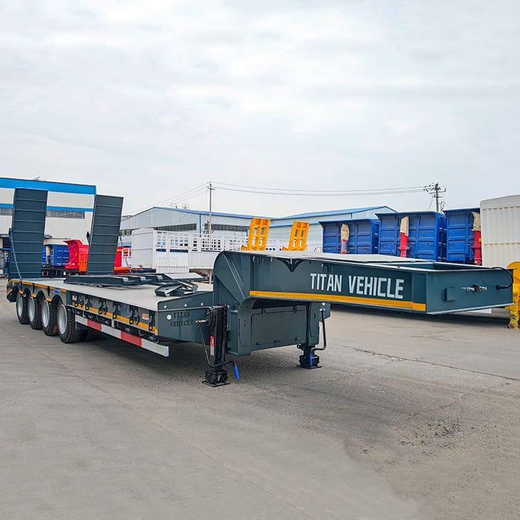 4 Axle Low Bed Truck