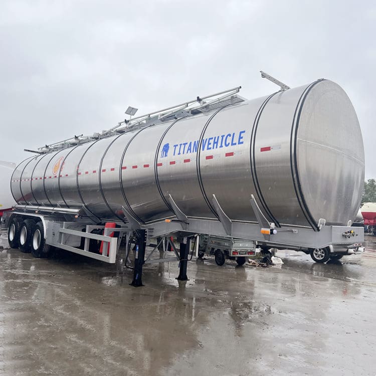 Stainless Steel Tanker Trailer