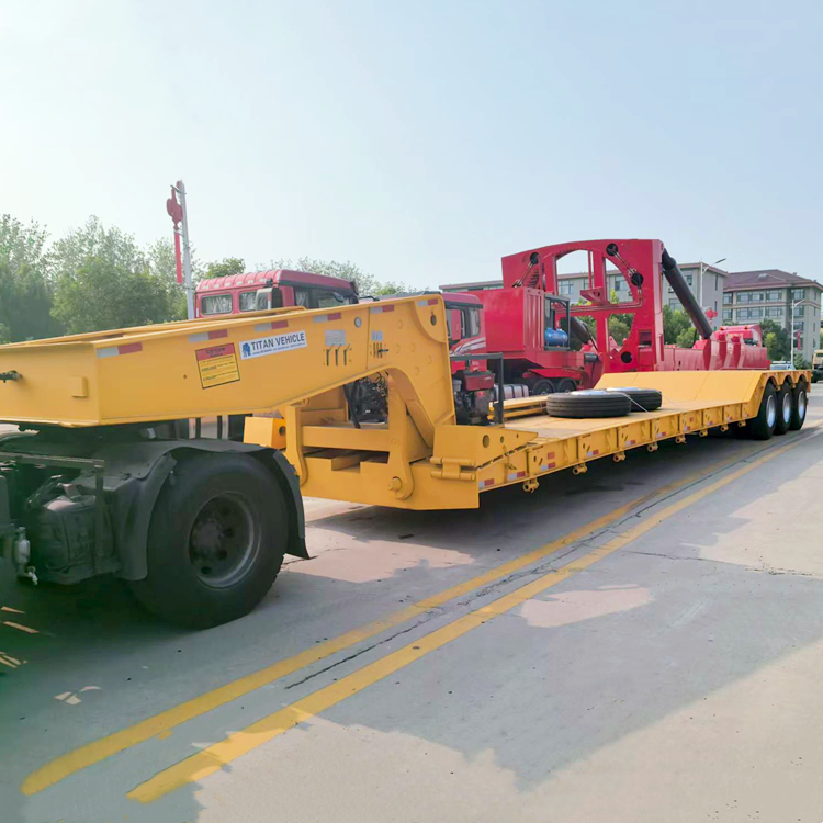 3 Axle 80 Ton Removable Gooseneck