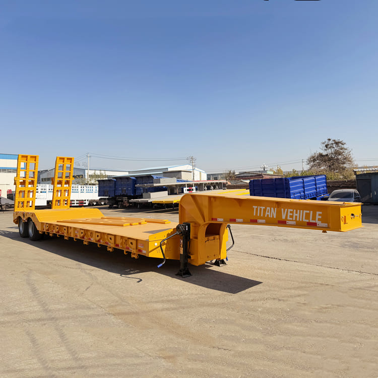 2 Axle 50 Ton Low Loader Trailer
