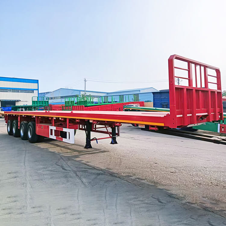 4 Axle Flatbed Trailer