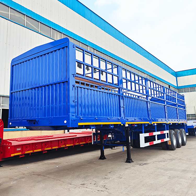 3 Axle Stake Fence Semi Trailer