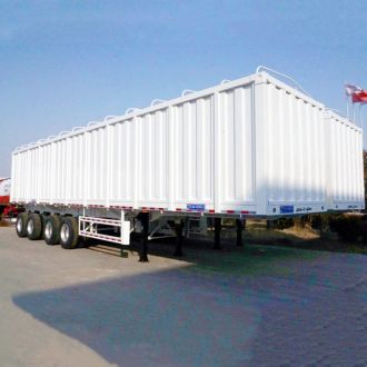 4 Axle Van Box Semi Trailer